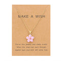 Cherry Blossom Flower Necklace